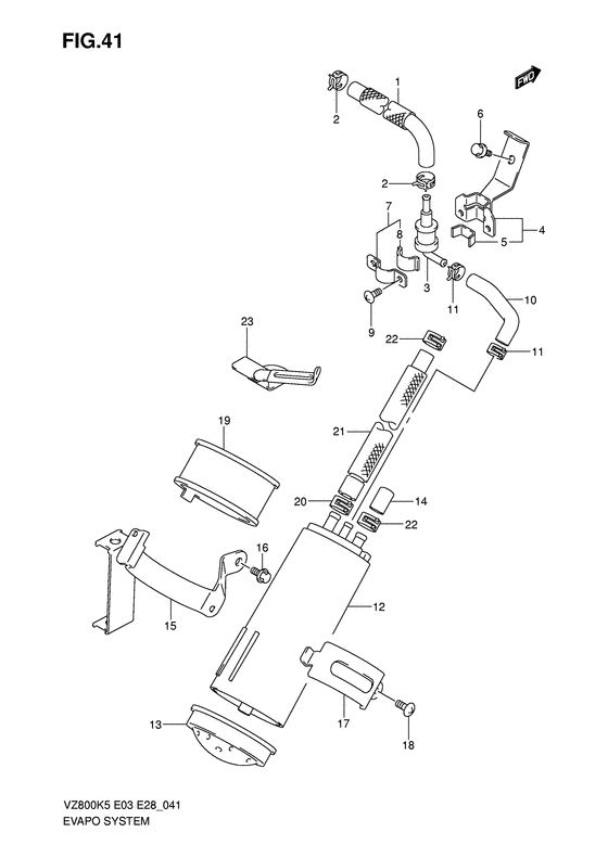 Evap system