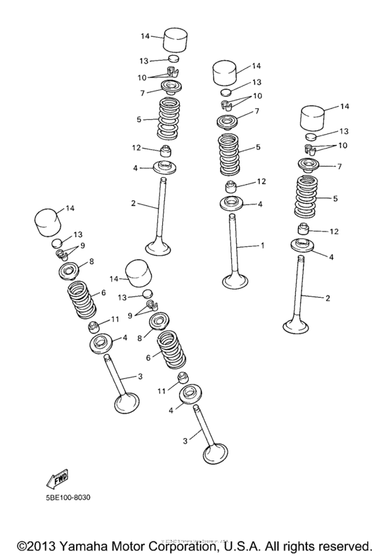 WR400FM Клапана