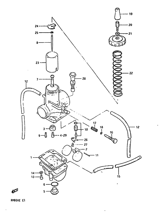 Carburetor assy