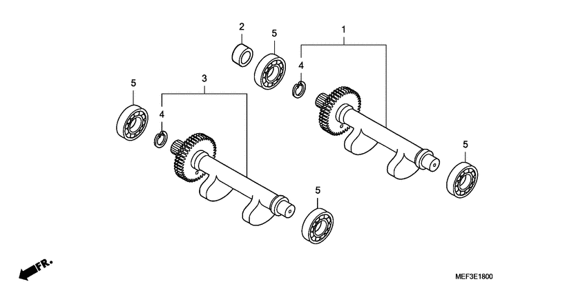 FJS400 (ABS) Балансир