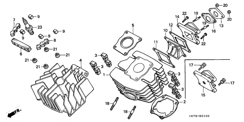 Cylinder/cylinder head