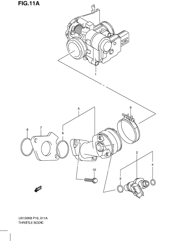 UX150 Дроссель