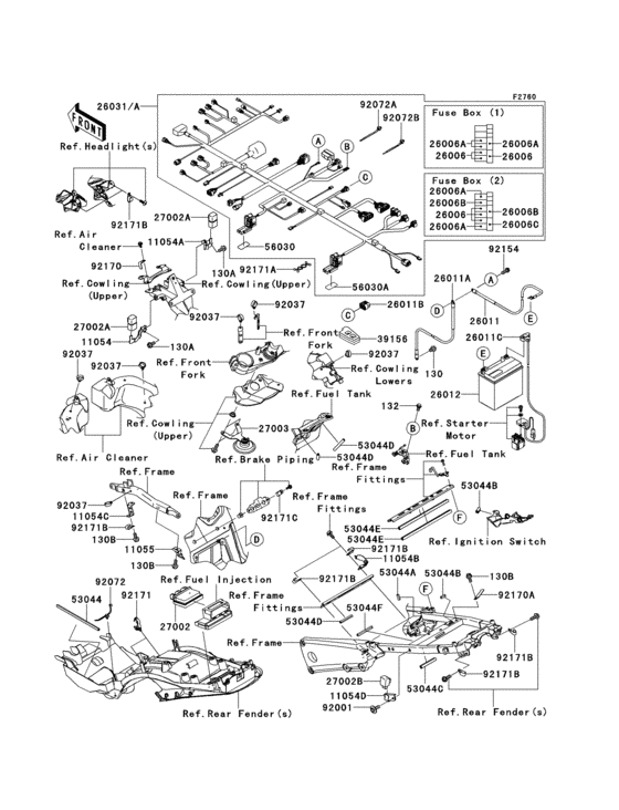 Chassis electrical equipment(1/2)
