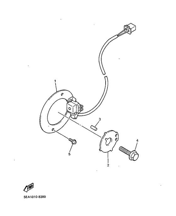 XJR1300SP Pick up coil. governor