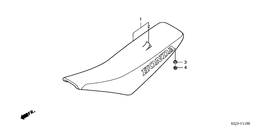 CRF100F Пружина