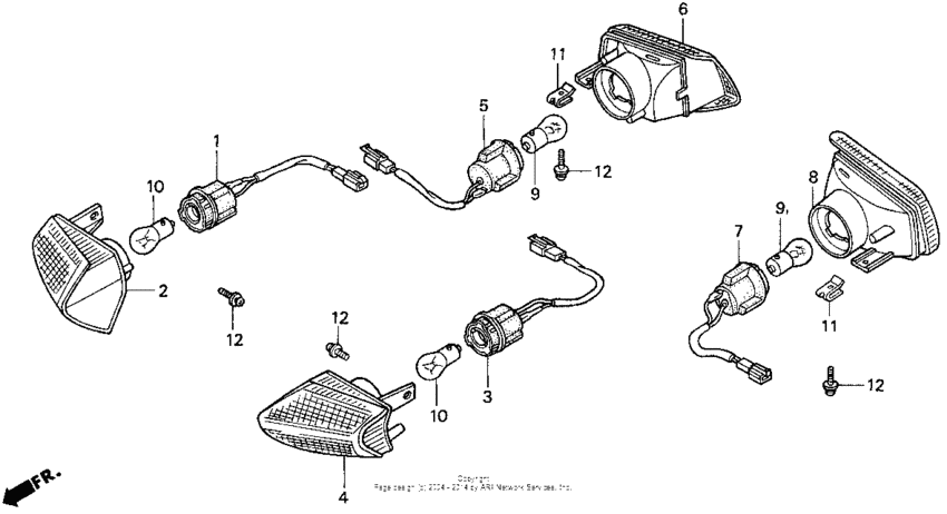 Turn signal 94-97