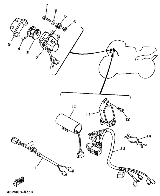 TZ250 Электрика 1