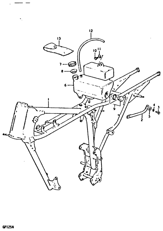 Frame - oil tank