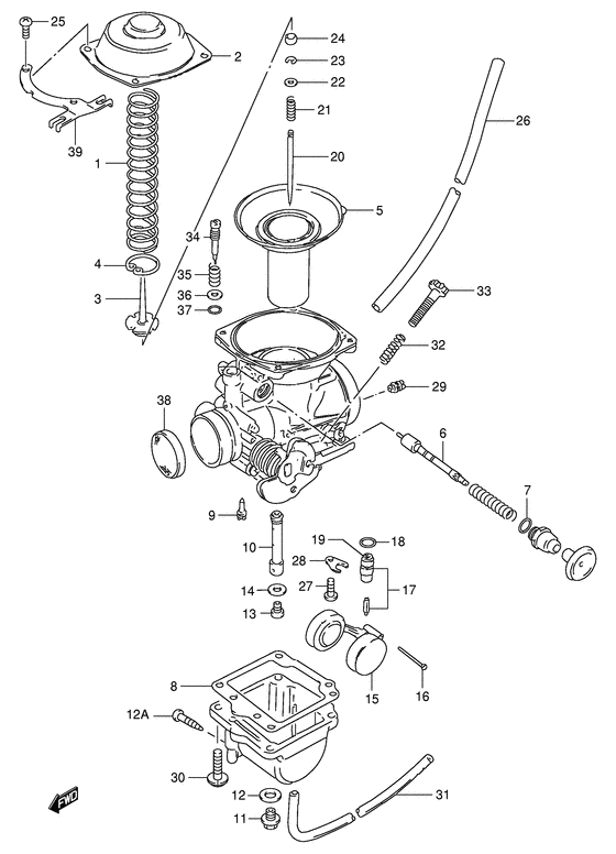 Carburetor assy
