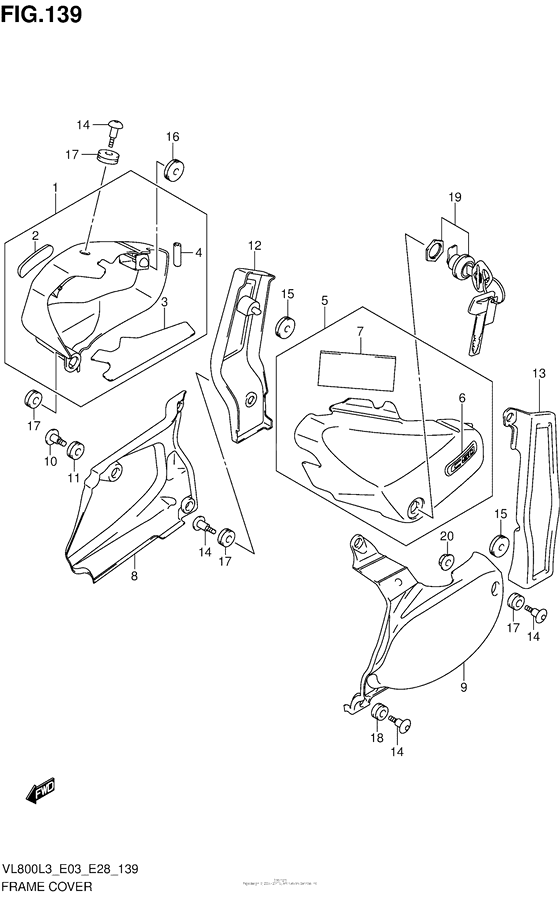 Frame Cover (Vl800Tl3 E28)