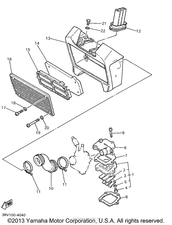 PW80N1 Впускная система