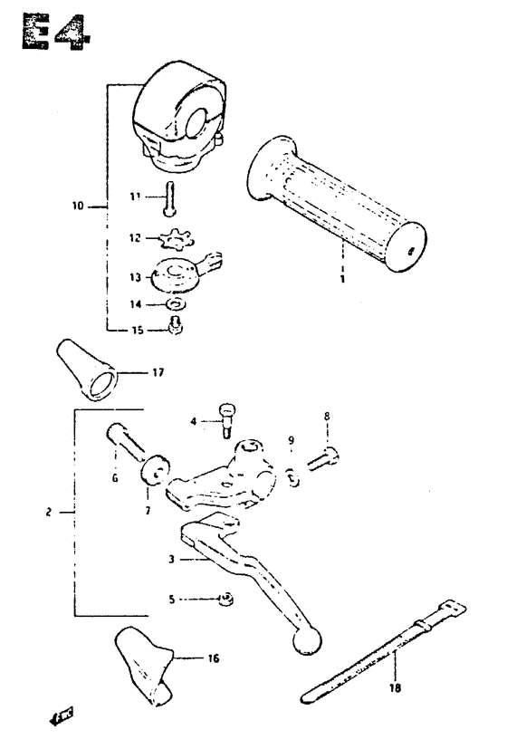 Left handle switch