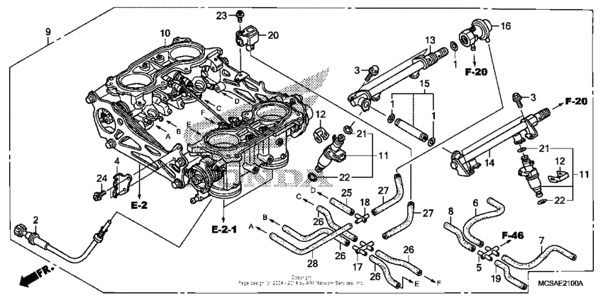 Throttle body (assy.)