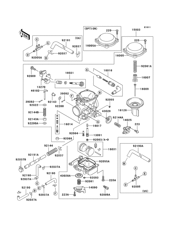 Carburetor assy