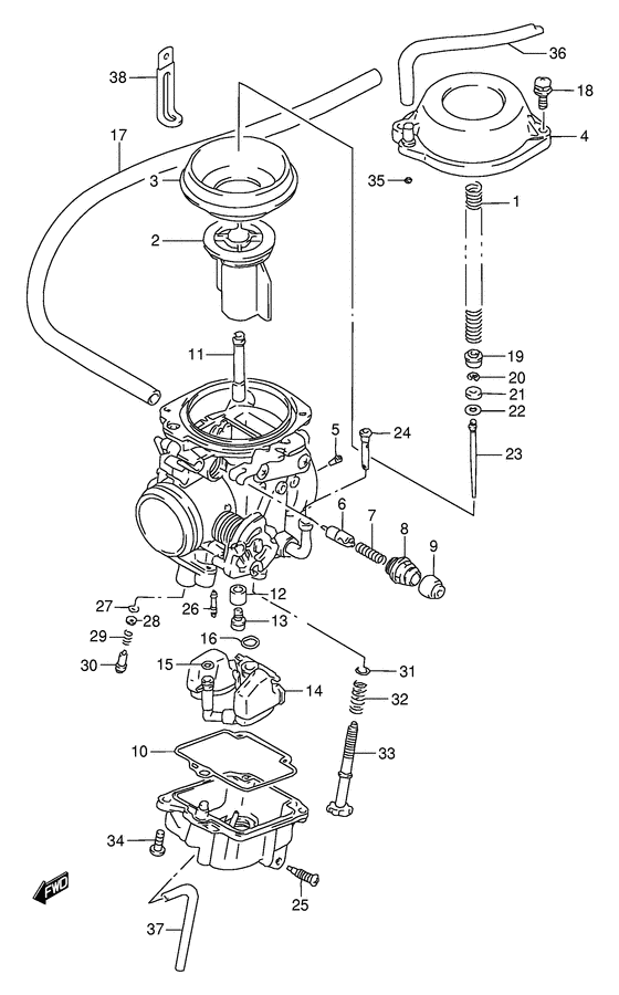 Carburetor assy