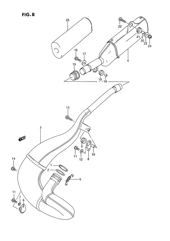 Muffler comp