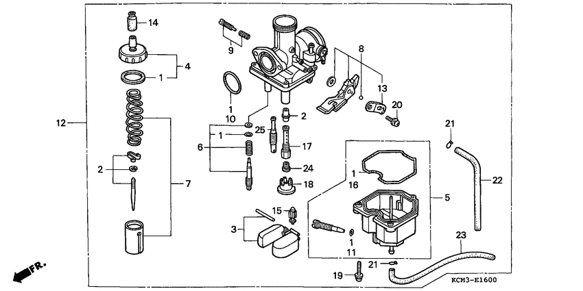 Carburetor assy