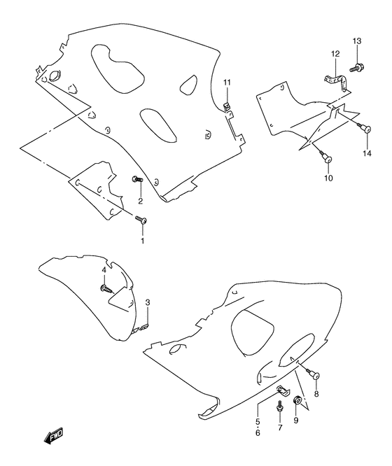 Installation parts