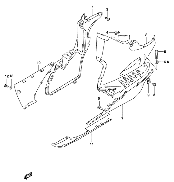 Side leg shield