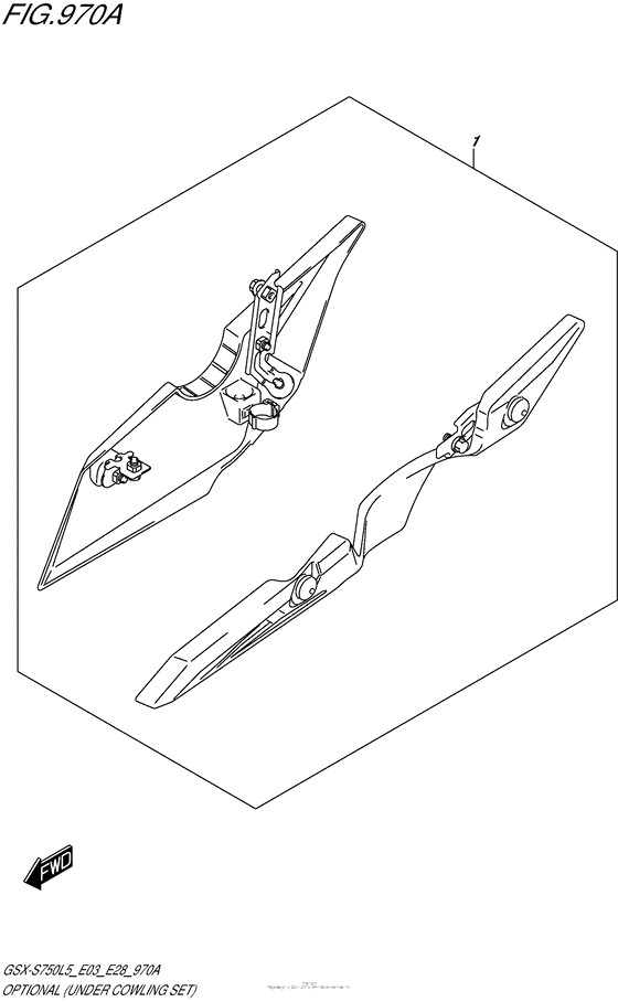 GSX-S750 Optional (Under Cowling Set)