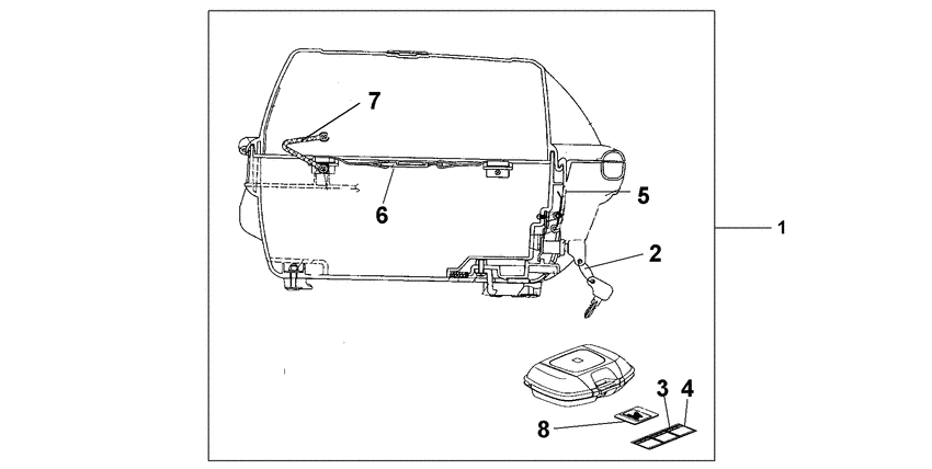 Top-box 45l