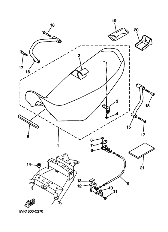 XT660X  25KW Пружина