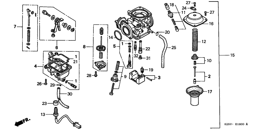 Carburetor assy