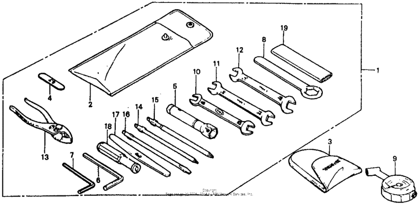 VF500F Инструмент