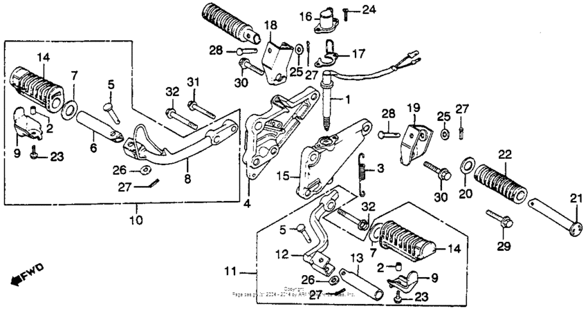 Footpegs