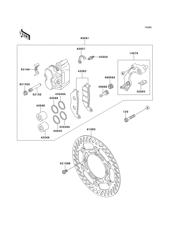 Front brake(a10)