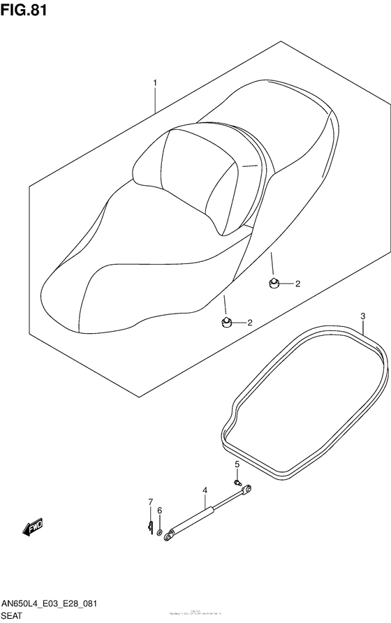 Seat (An650L4 E33)