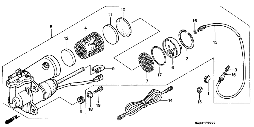Air pump  diff lock