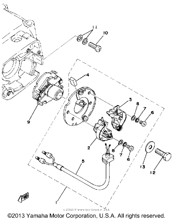 Contact breaker governor