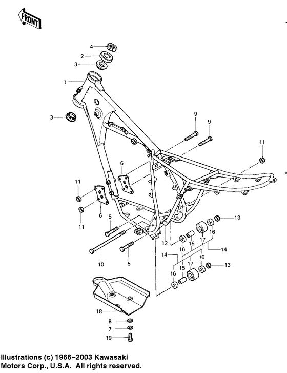 Frame/frame fittings