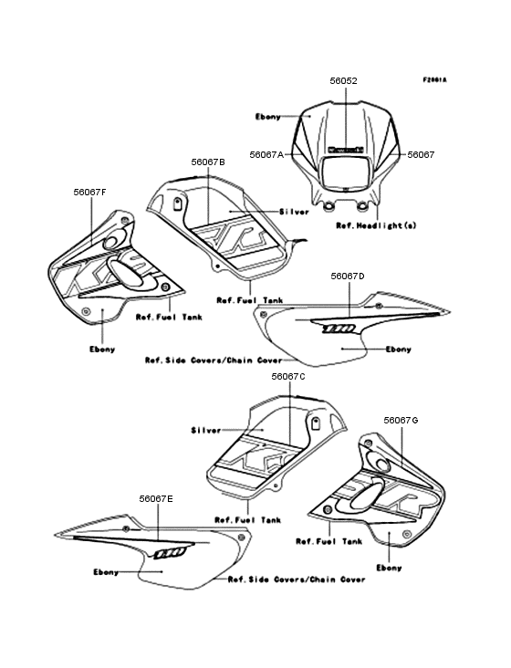 KL110 Наклейки