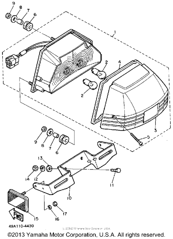 FJ600NC Фонарь