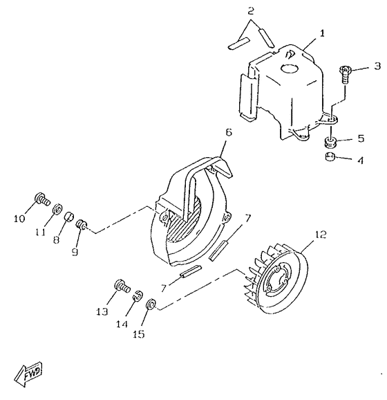 CW50RS Bouclier ventilation