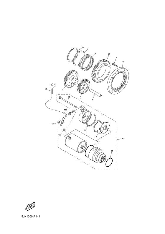 BT1100 Стартер