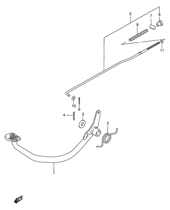 FB100 Передний суппорт