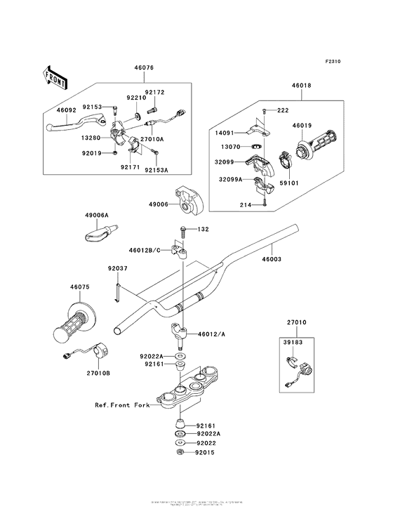 Handlebar (B8F-Baf)