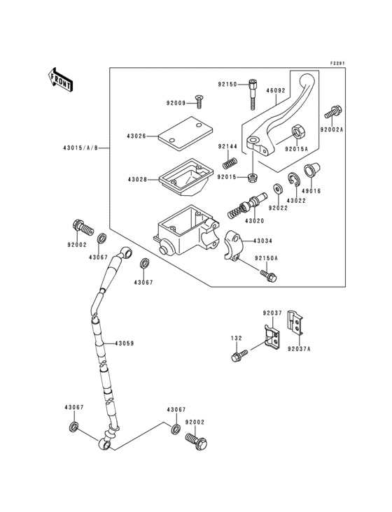  Главный тормозной цилиндр