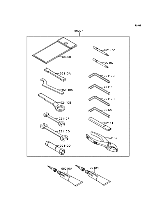 KLE250 Owner's tools