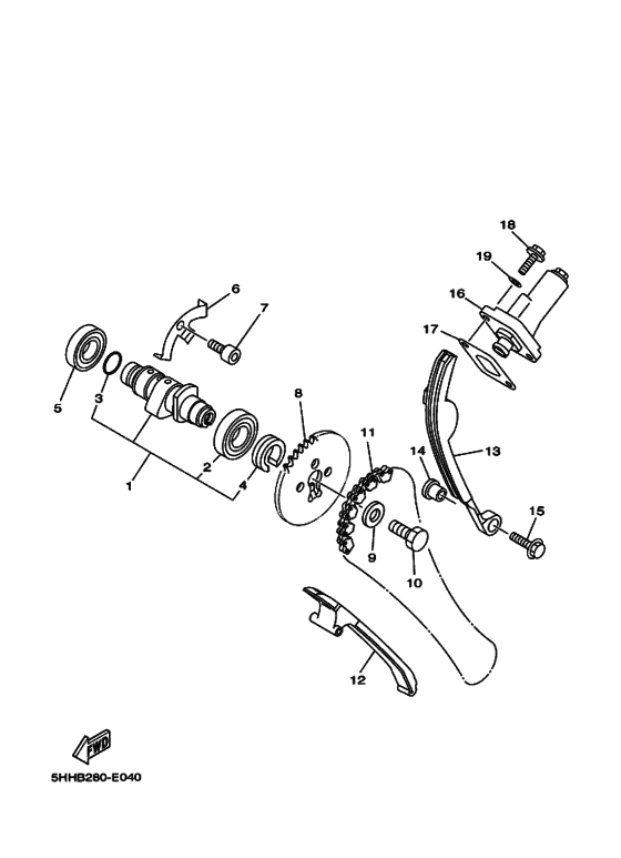 Camshaft & chain