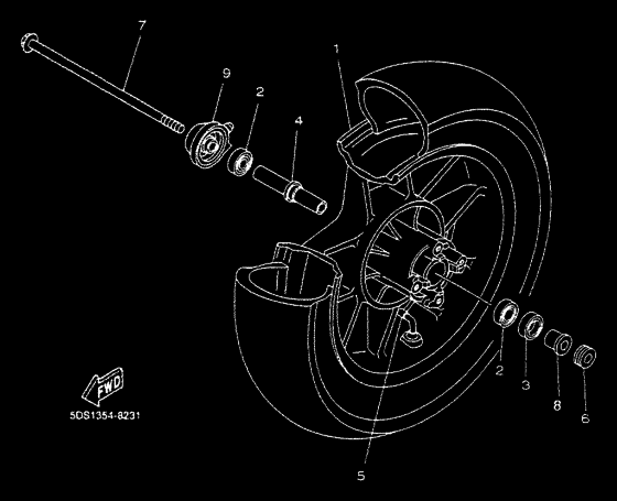 YP125E Transom + tube