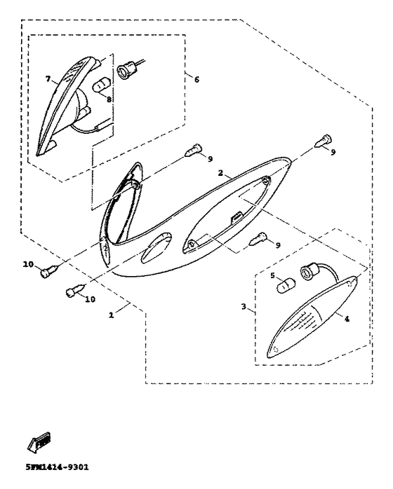XC125 Поворотники