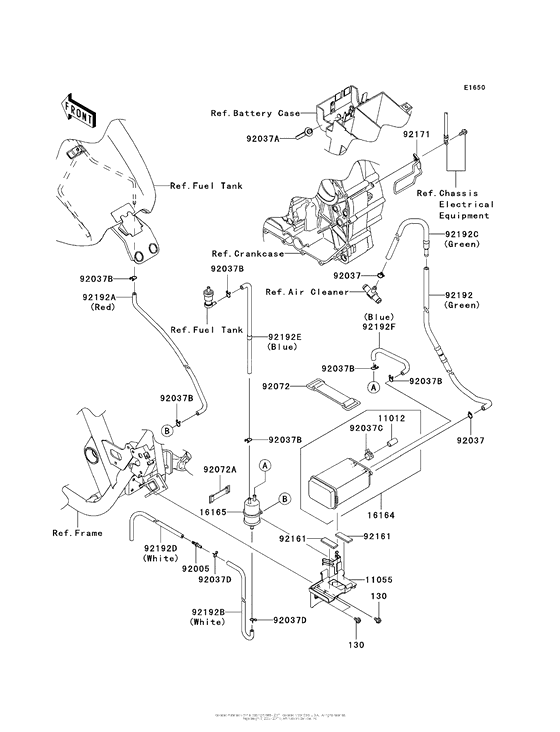 VN1700 Fuel Evaporative System (Ca)