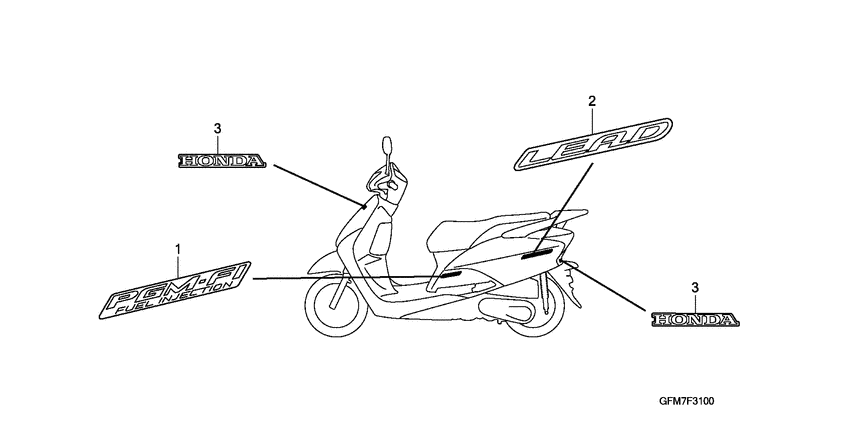 NHX110 Label read the manual