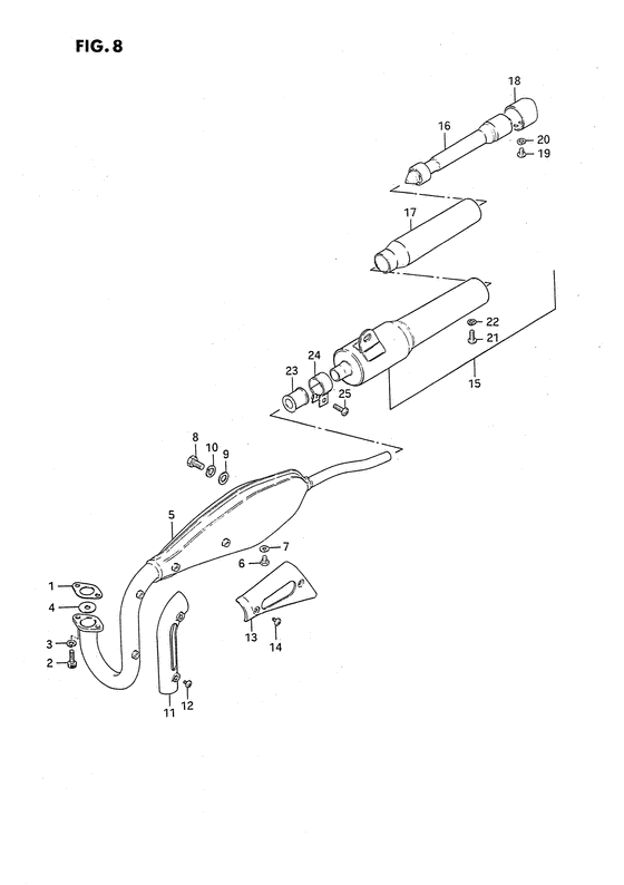 Muffler comp