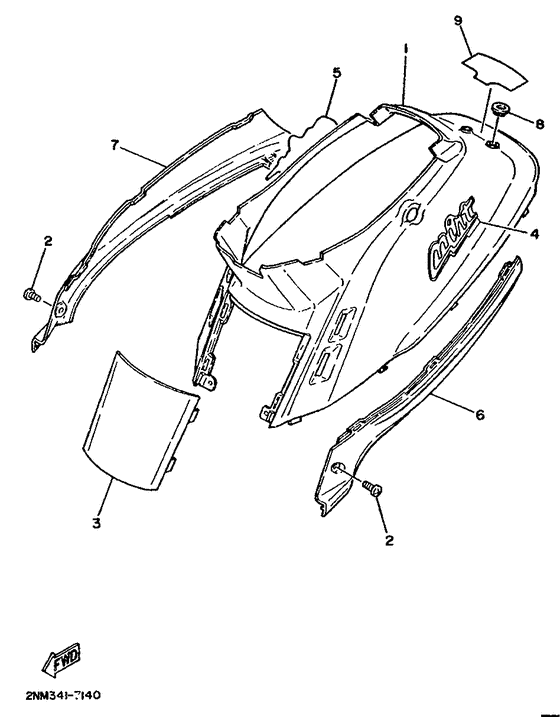 Side cover / oil tank