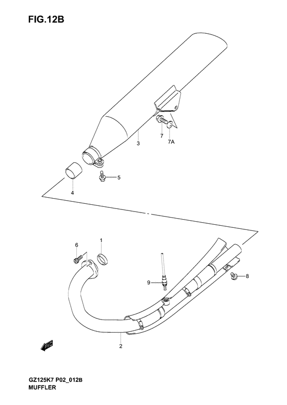 Muffler comp